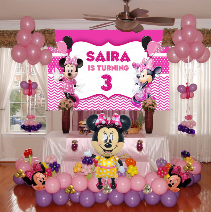 Happy birthday Minnie Theme - (B)