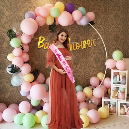 Pastel Ballon Baby Shower -(A)